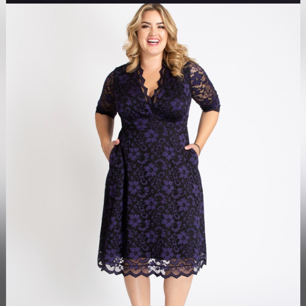 Kiyonna Mon Cheri Cocktail Dress
